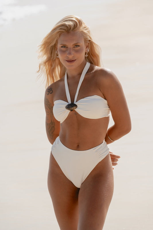 Ivory Shell Mila Bikini Set