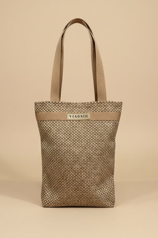 Lari Woven Bag - Caramel