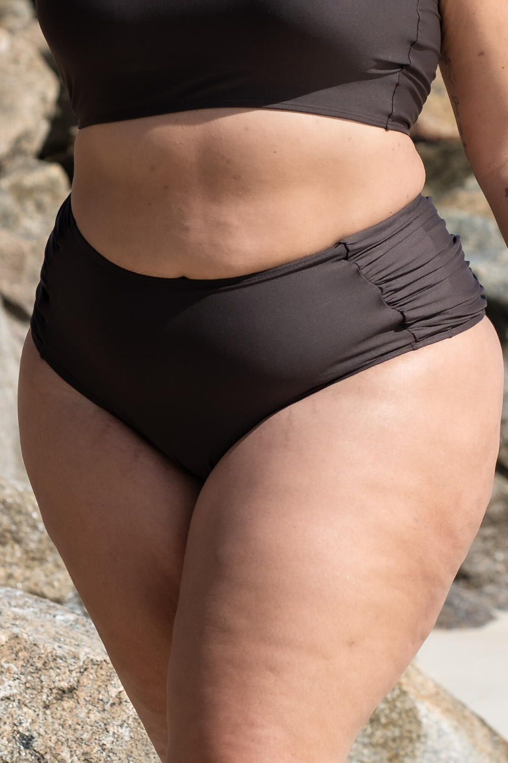 Bottom Thong Cocoa Plus Size