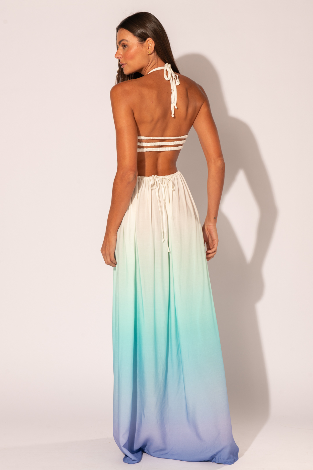 Dress Yasmim Degrade Blue