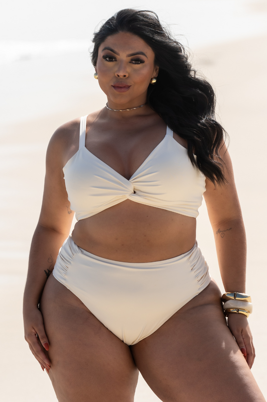 Bikini Renata Off-White White Plus Size