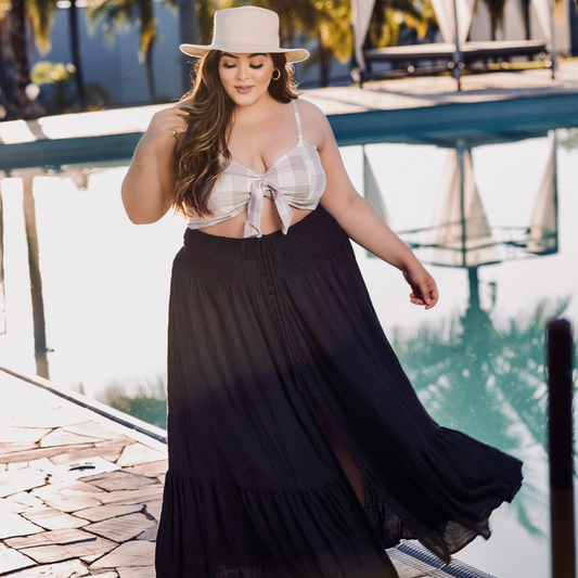 Skirt Maya Plus Size Black