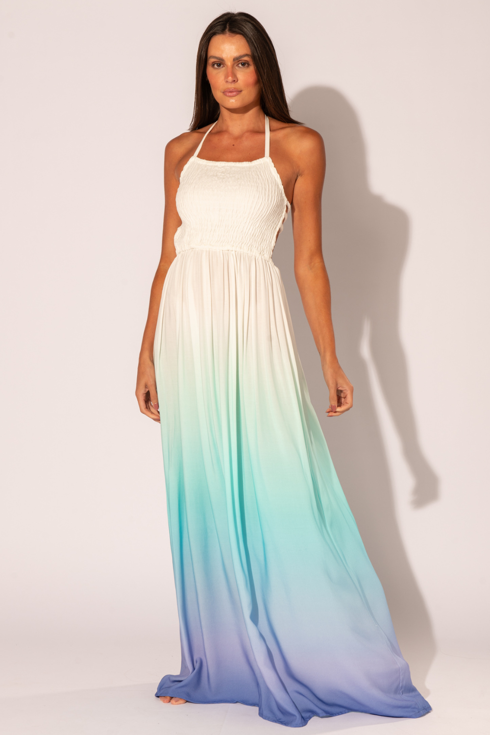 Dress Yasmim Degrade Blue