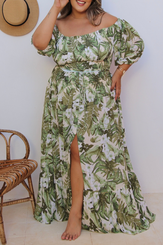 Skirt Maya Plus Size Atacama Green