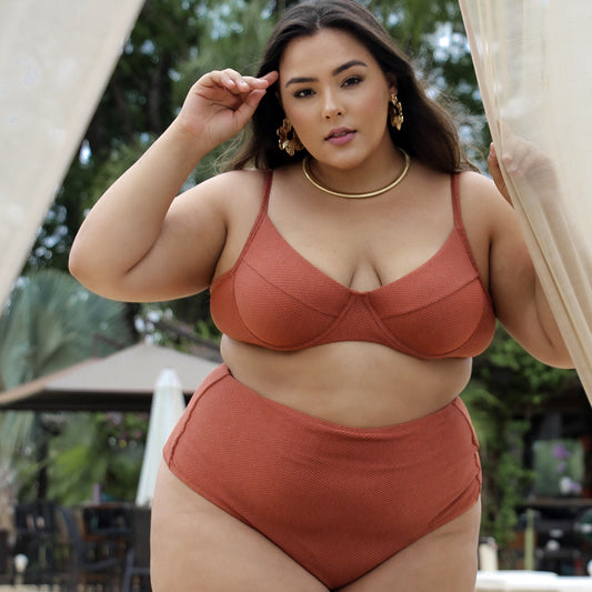 Bikini Meia-Taça Plus Size Mali